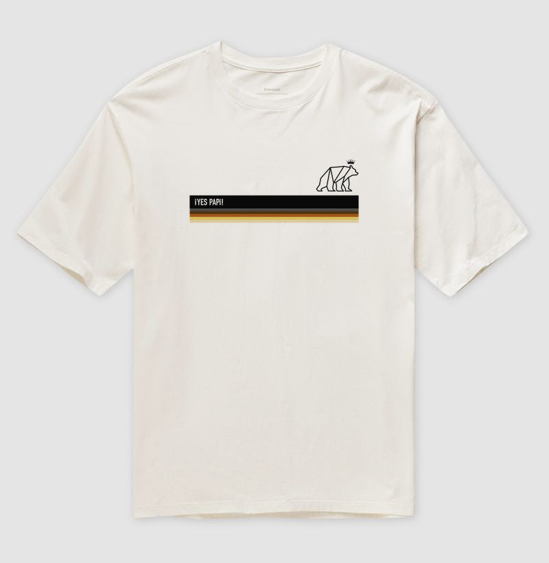 Camiseta Over Sized - Yes Papi - PRIDE