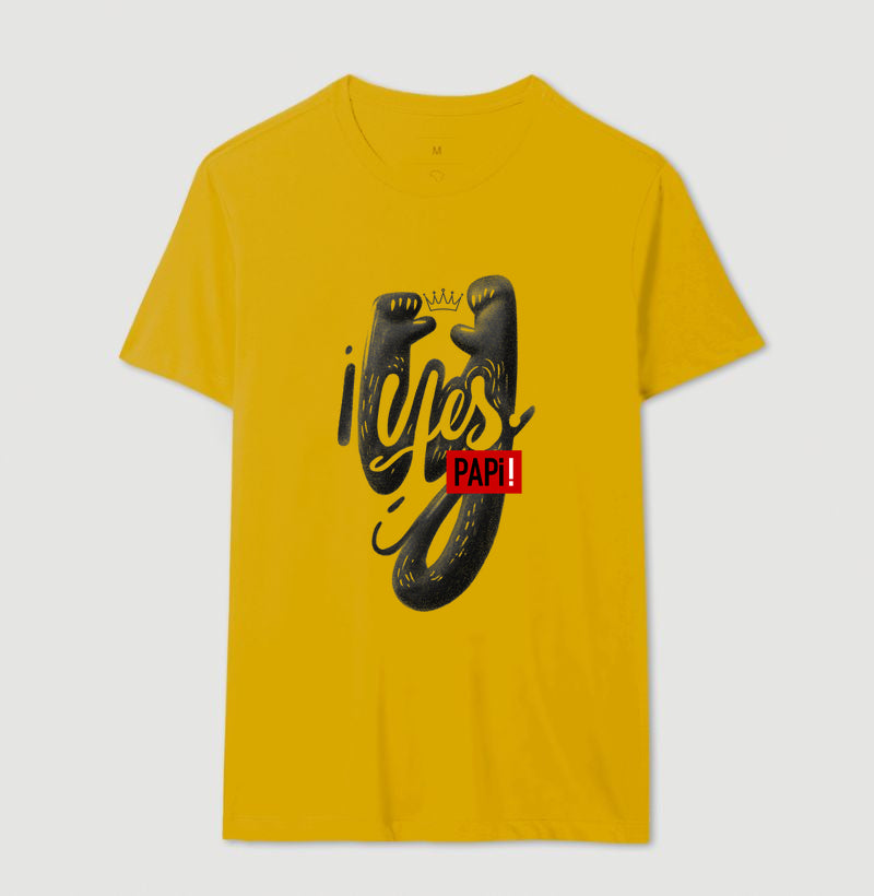 Camiseta Branca - Bear Hug - Yes Papi