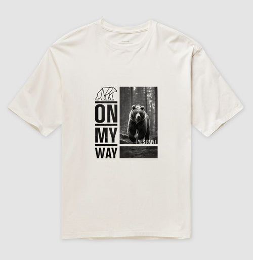 Camiseta Branca Yes Papi — On My Way