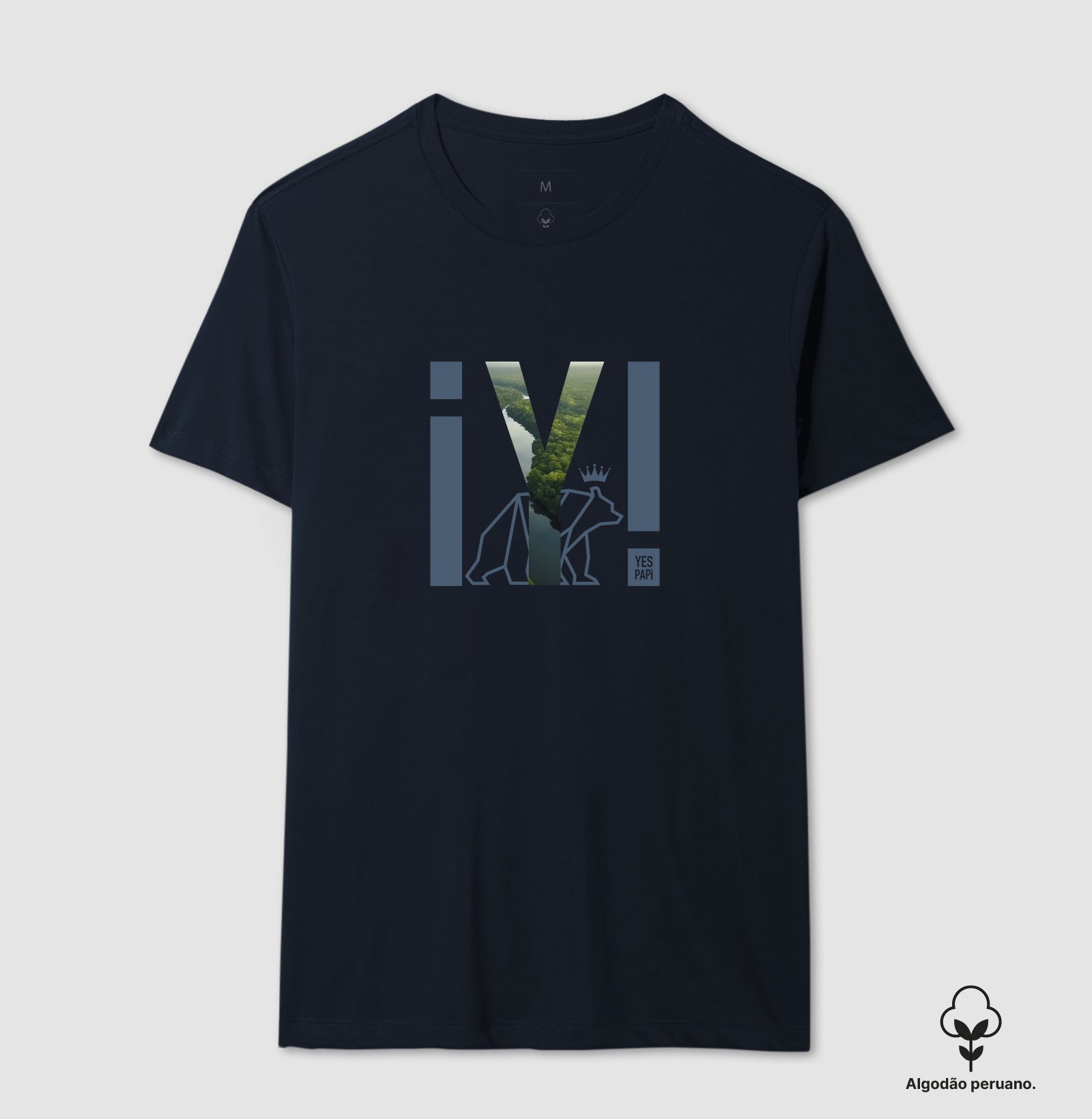 Camiseta - Y - Yes Papi