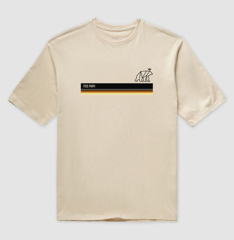 Camiseta Over Sized - Yes Papi - PRIDE